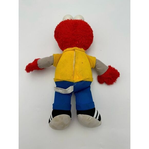 SESAME STREET ELMO TALKING SINGING ROCKING SHAPES COLORS PLUSH TOY BY HASBRO - Picture 2 of 5